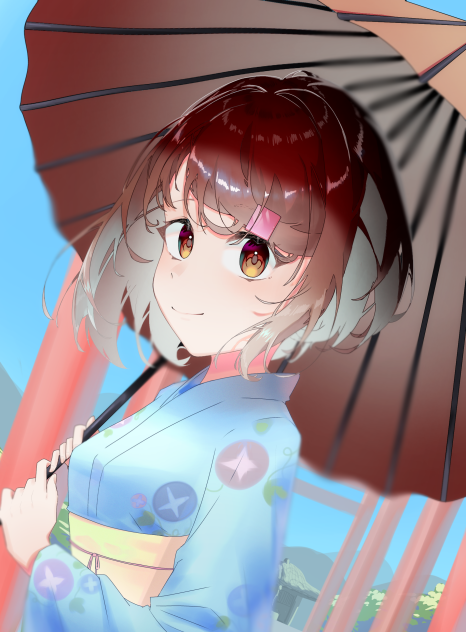 ゆかた後輩ちゃん