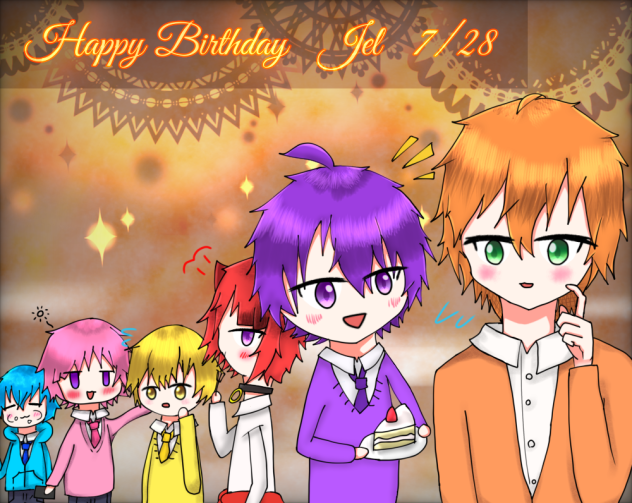 ジェルくん誕生日おめでと‼︎‼︎
