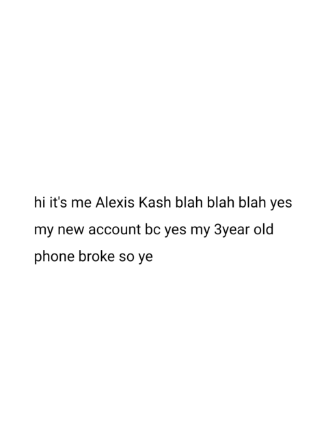 hi it's me