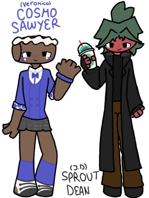 heathers x dandys world!!