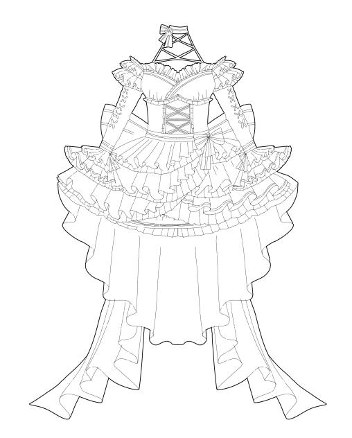 Clothing 5 outline