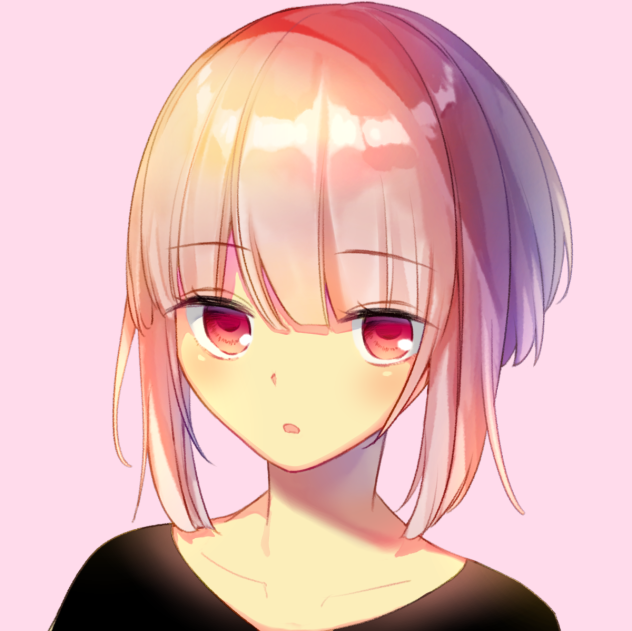 ピンク髪の子
