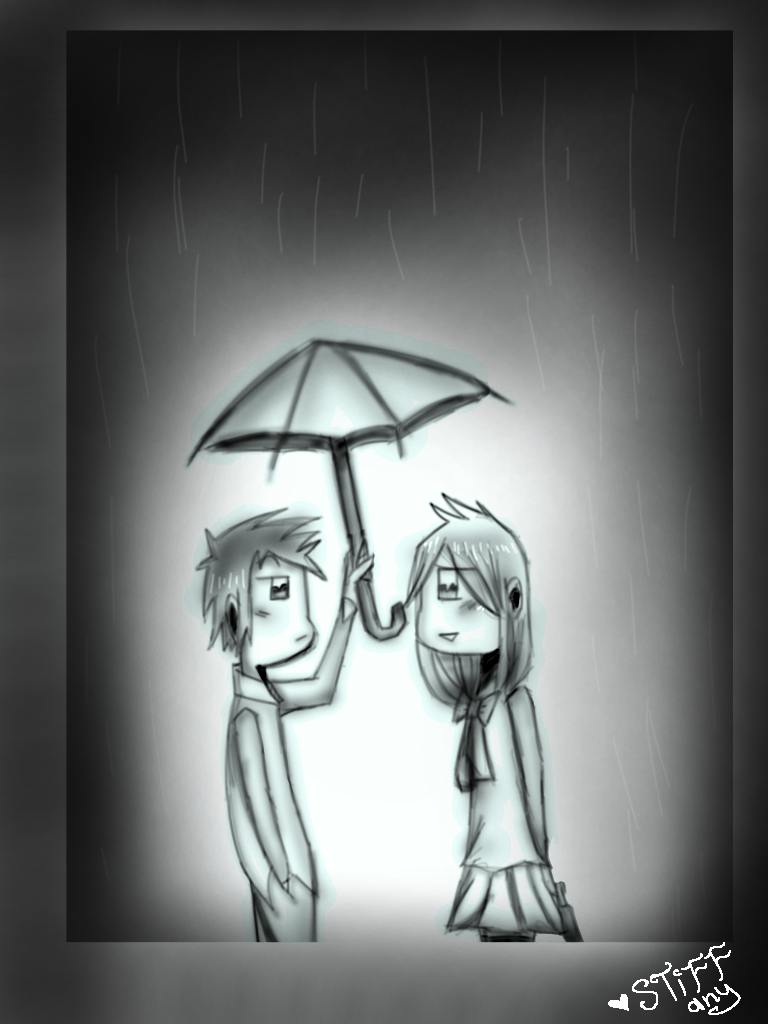 romantic rain - ibisPaint