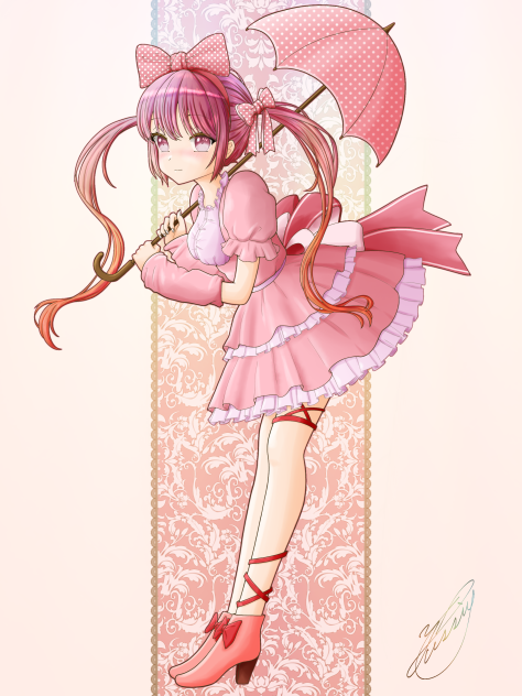 ロリィタツインテール