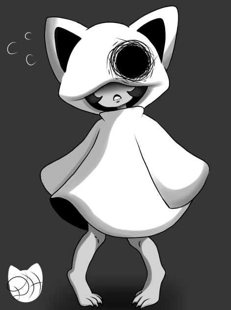 Fear (Chibi Cat Hoodie OC)