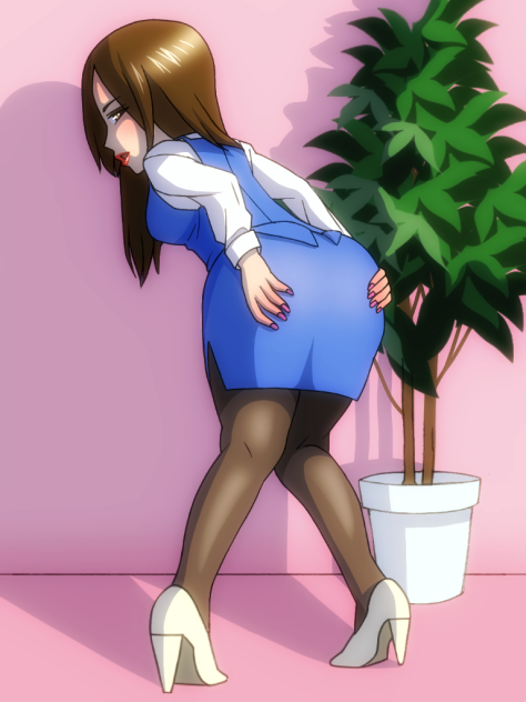 お尻の大きなお姉さん