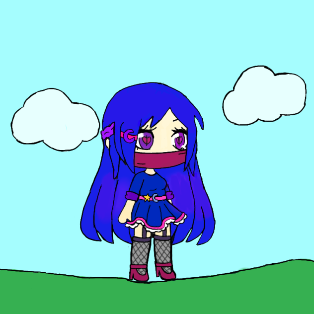 Гача лайф Обработка - ibisPaint