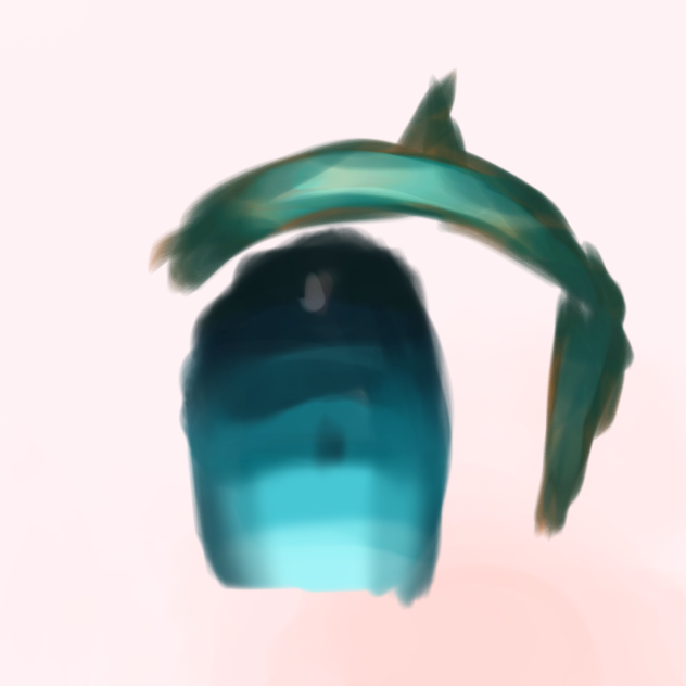 厚塗りお目目