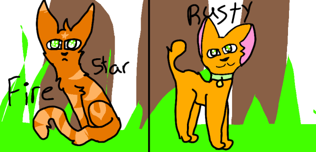 Rusty to Firestar speedpaint