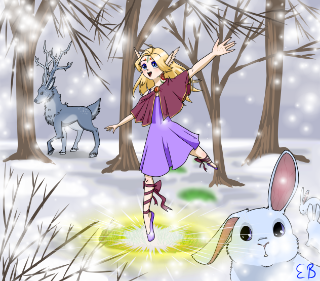 spring coming up in winter