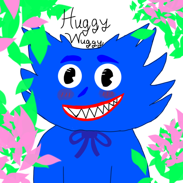 Huggy Wuggy fan art (Poppy Playtime)