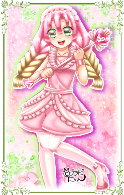 鬼滅の刃 エンジェル衣装 甘露寺さん Ibispaint