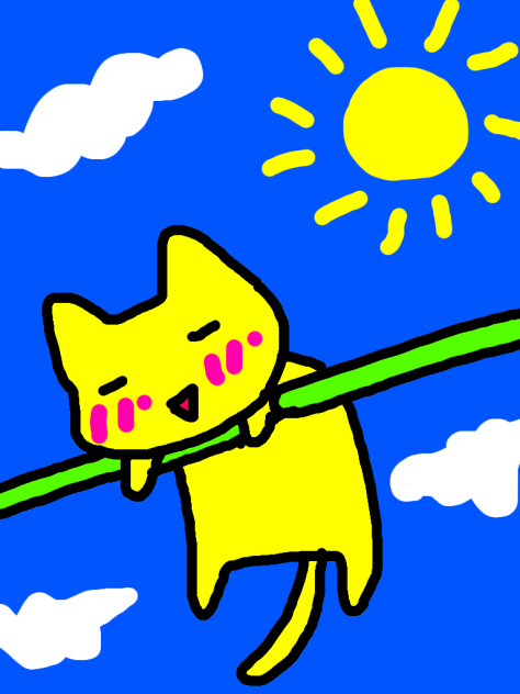日向ぼっこ