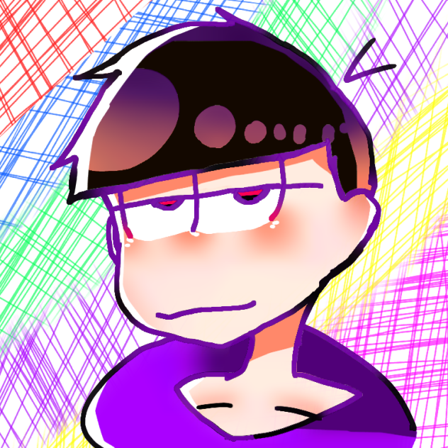 おそ松さんの一松かいてみた！