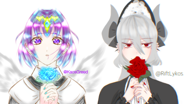 Rose collab - ibisPaint