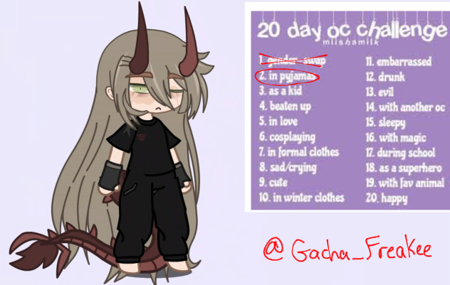 Oc Challenge (Day 2)