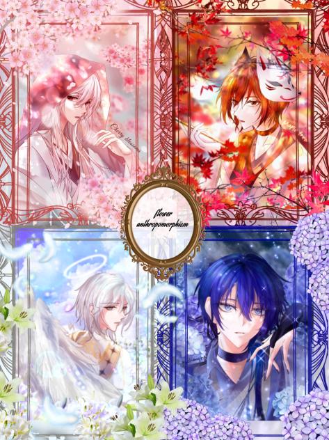 Flower, tree anthropomorphism(꽃,나무 의인화)