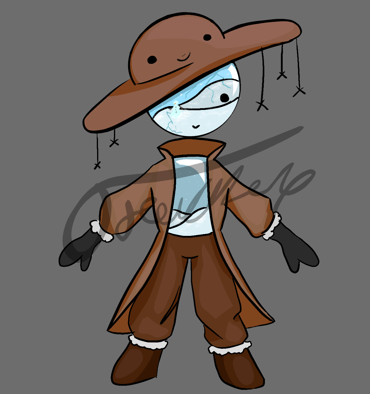 My Super Silly Chibi Design (pt3) - ibisPaint