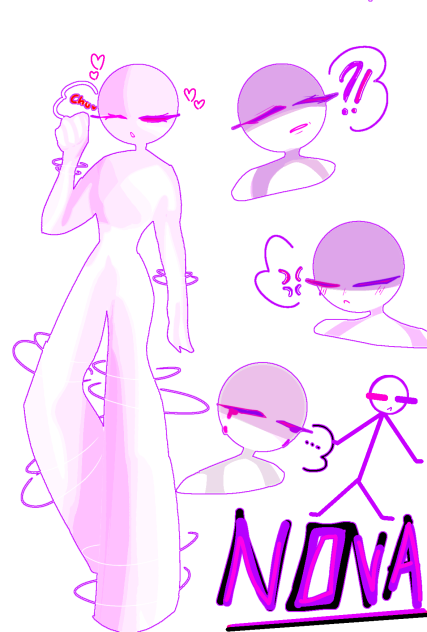 Fanmade stick figure Nova