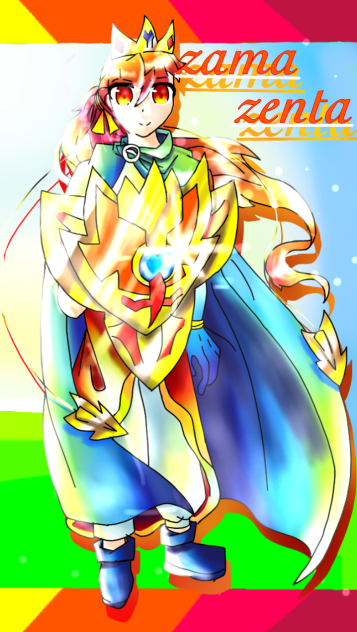 ザマゼンタ　擬人化