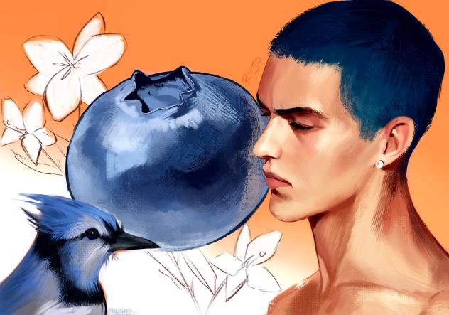 Blue