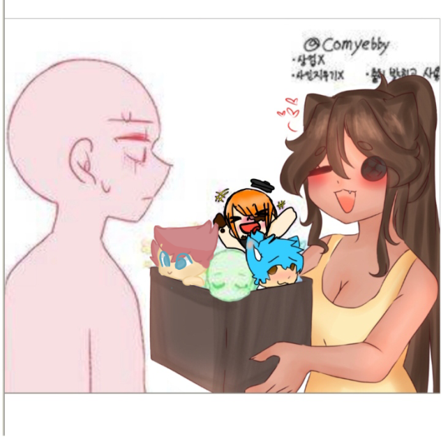 crazy present collab - ibisPaint