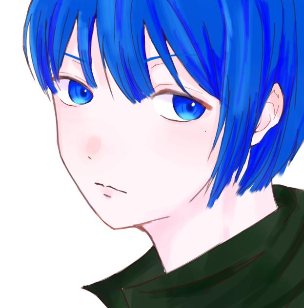 青