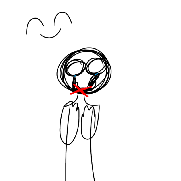 Drawing this made me feel happier