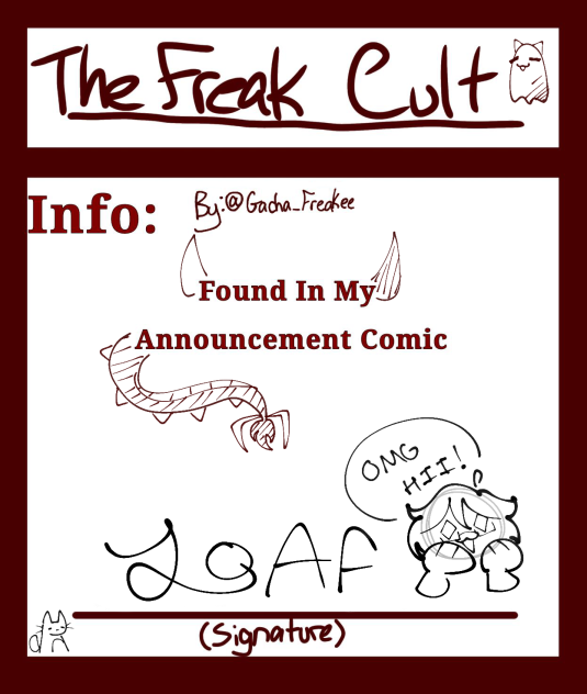 I’m in a cult now!