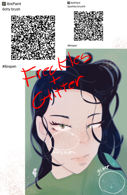 glitterNfreckle brushh