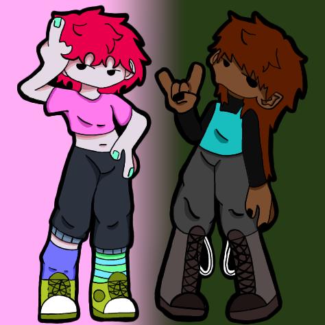 Polar opposites = besties