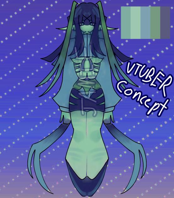 Concept for vtuber and or persona