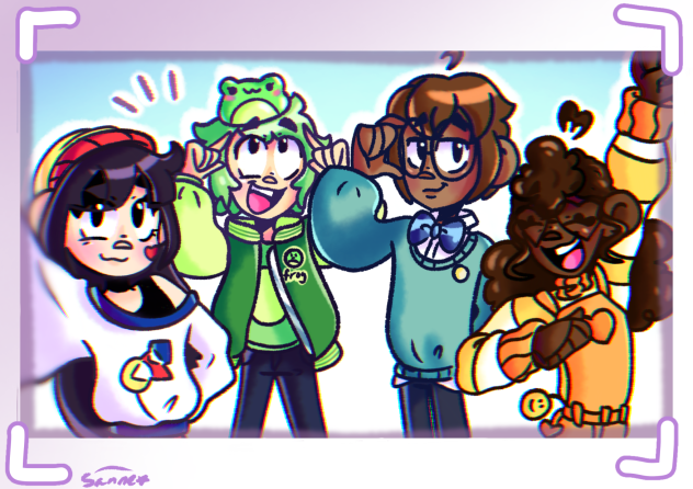 Of Selfie!! 😆💖✌️(Redraw)