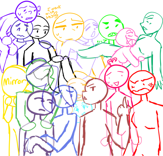 Emotions all together - ibisPaint