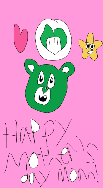 Mother heart bear care bears speedpaint