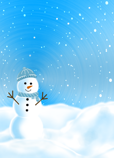 Snowman Wallpaper
