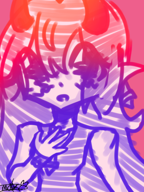 gift doodle for momo 💖💖💖💖