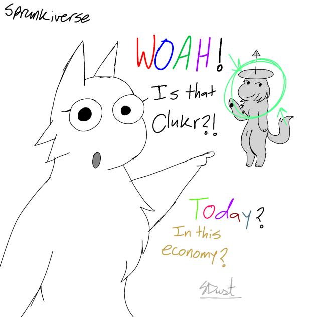 Sprunki-verse rare clukr sighting