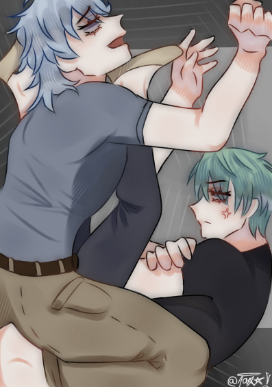 stuck in a weird position