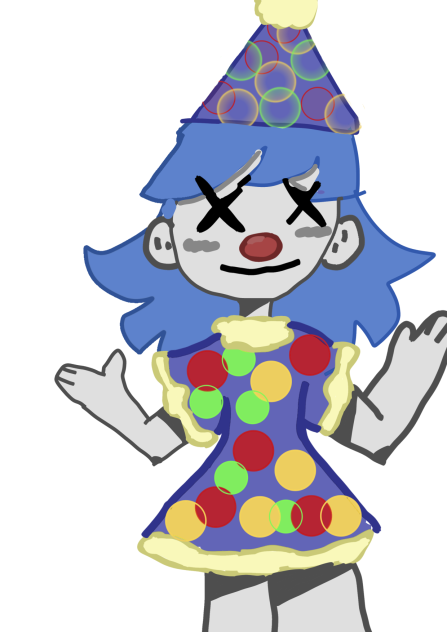 clown girl - ibisPaint