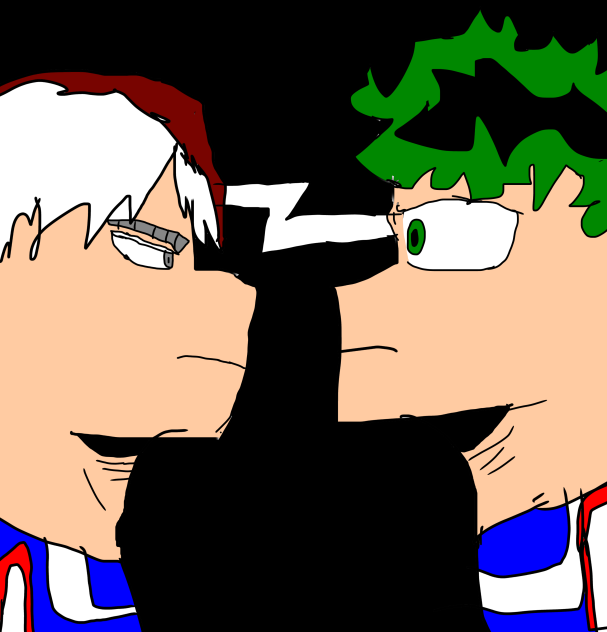 Todoroki And Midoriya