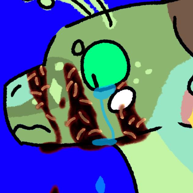 Maggots eating through your face (TW)