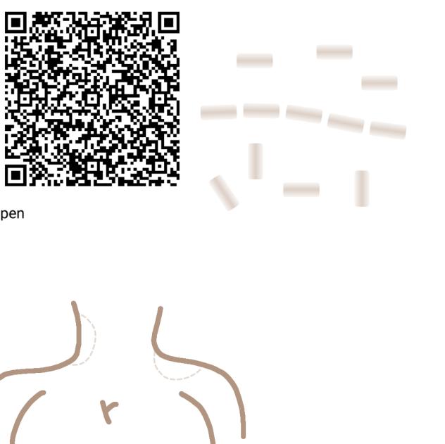 Bite brush and qr code