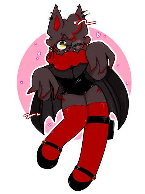 funny bat oc