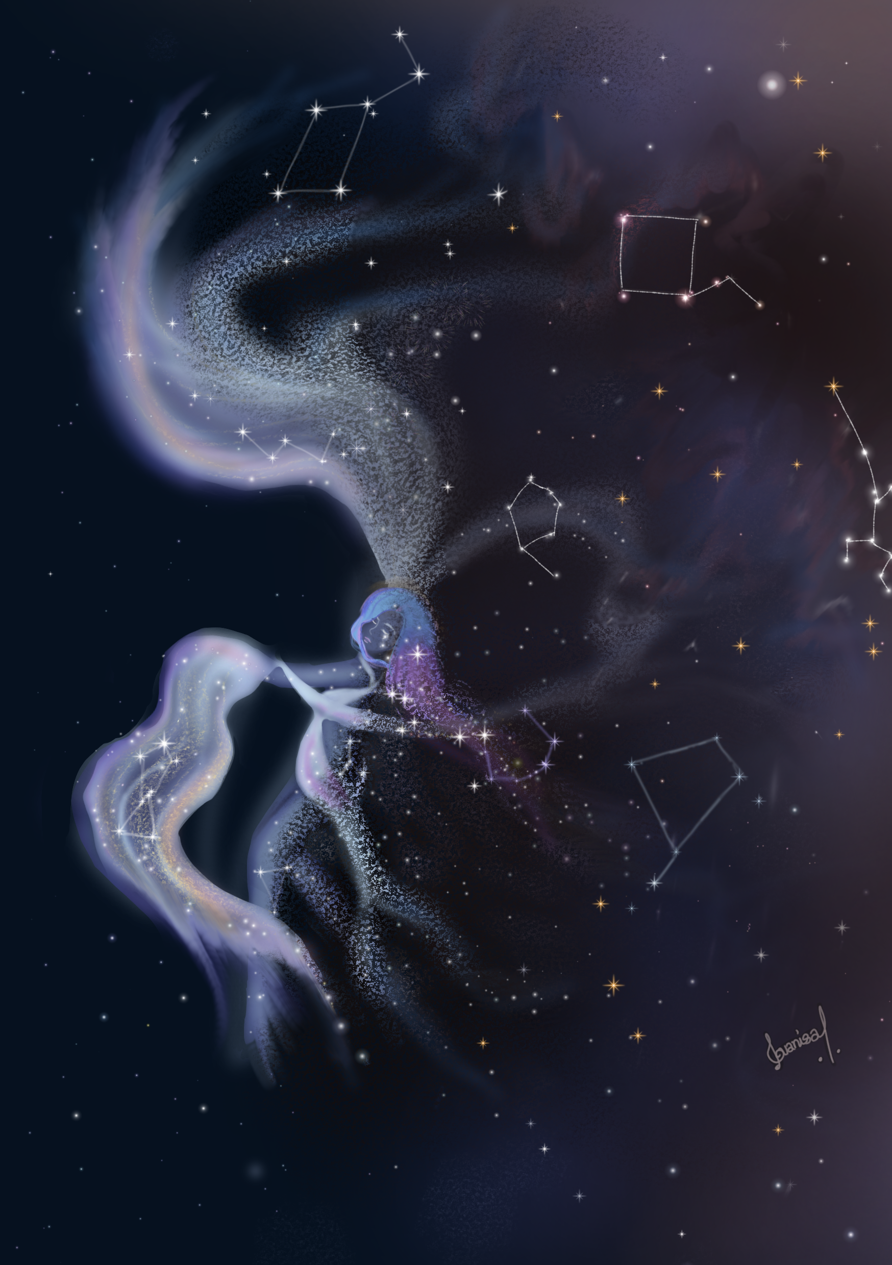 Last dance of Nebula - ibisPaint
