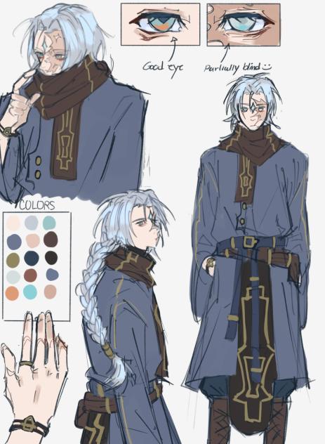 New ref sheet 😌👍 Name; ORION