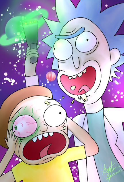 Rick & Morty Fanart