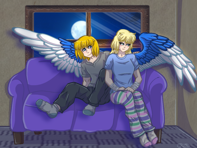 Comfort found at Twilight (A Redraw)