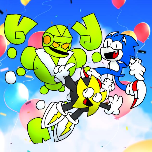 Sonic, Vectorman, and Ristar