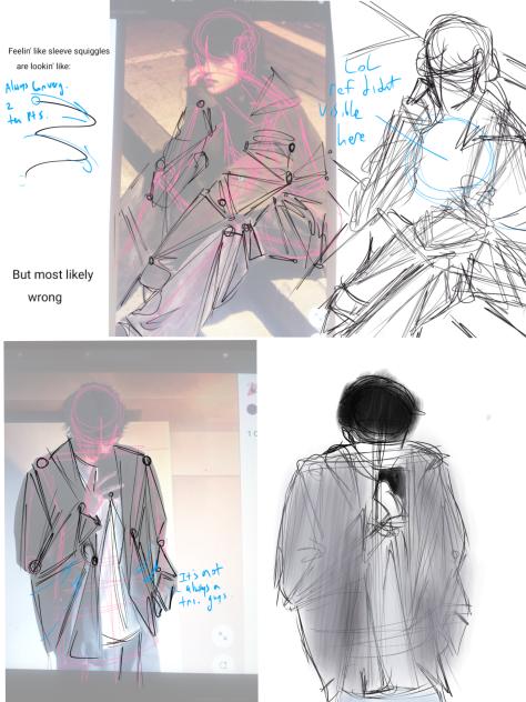 Same Day 3-4 of Clothing Wrinkles